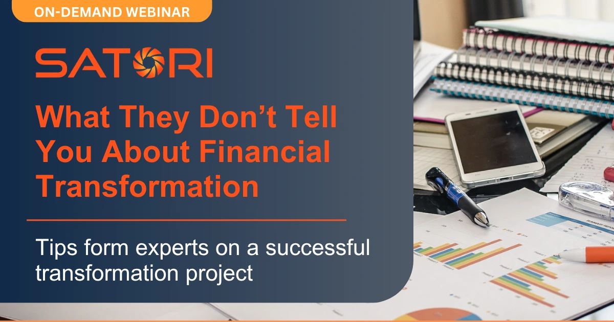 What They Don’t Tell You About Financial Transformation